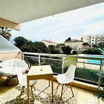 Les Palmiers - Avec Piscine Proche Plages - Wifi Et Clim Daire Antibes