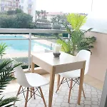 Les Palmiers - Avec Piscine Proche Plages - Wifi Et Clim * Antibes